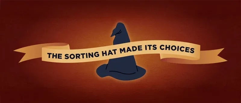 harry potter sorting hat